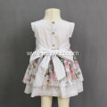 baby floral summer dress white lace